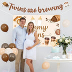 ZestZing Twins Are Brewing Coffee Baby Shower Decorations - Image 5