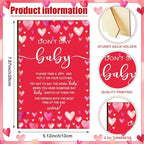 Patelai 321 Pcs Baby Shower Games Supplies, Lover - Image 5