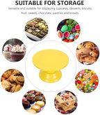 Cake Stand 7.87 Round Cake Tray for Dessert Display Holder for Home Parties Weddings Baby Showers Serving Cakes Pies Cheeses - Image 7