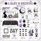 Halloween Baby Shower Decorations A Baby is Brewing Gender Reveal Party Kit - Image 4