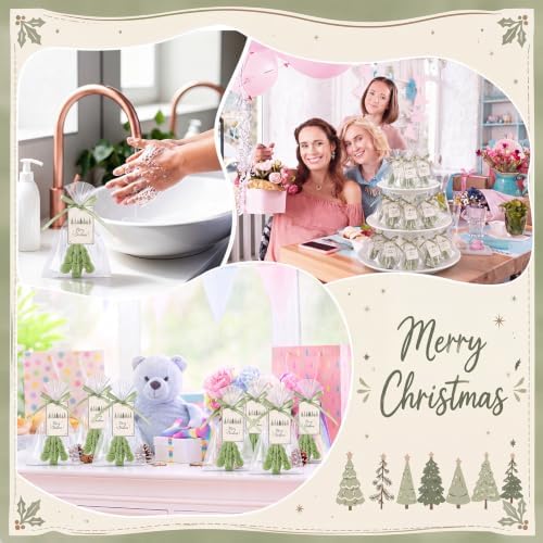 Leelosp 20 Set Christmas Tree Soaps Christmas Baby Shower Favors for Guests - Image 6