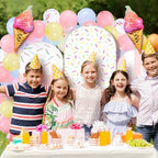 Foilswirl 34 Pcs Ice Cream Arch Backdrop Covers, Ice Cream Party Decoration - Image 6