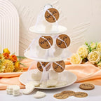 50 Sets Baby Shower Soap Party Favors, White Footprint, Oh Baby - Image 2