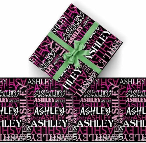 AOFUN Custom Gift Tissue Paper Roll Funny Gift Bags For Adults Funny Gift For Friend Wrapping Paper For Him Personalized Christmas Gift 3 Rolls 58" x 23" - Image 2