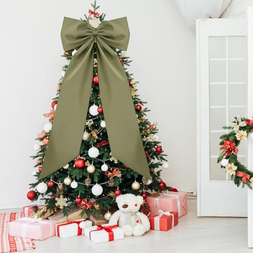 Wavwavw Giant Bow Big Wall Decor, Sage Green, Polyester, Weeding - Image 5