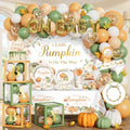 cocomigo Little Pumpkin Baby Shower Decorations, All-in-1 Set for 25 Guests by cocomigoPartyHome