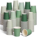 Mimorou 300 Pack 8 oz Disposable Sage Green Paper Cups for Baby Shower Cups by Mimorou
