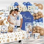 Cocomigo 297PCS Cookie Baby Shower Decorations for Boys Serves 25 - Image 6