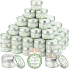 Threlaco 50 Pcs Baby Shower Candles, Party Favors, Eucalyptus by Threlaco