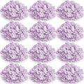 Lilac Hydrangea Flower Balls for Centerpieces - 12 PCS by DIYDOFUN