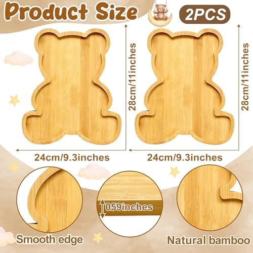 Bear Charcuterie Board Beary Gender Reveal Baby Shower Party Decorations - Image 3