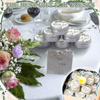 MTLEE 50 Pcs Greenery Wedding Candles Gift Favors for Guests 1 Oz - Image 4