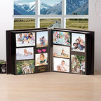 Large Photo Album Self Adhesive 4x6 5x7 3x5 8x10 Scrapbook Magnetic Album DIY Scrap Book Length 13 x Width 12.8 (Inches) 120 Black Sticky Pages Linen Cover DIY Photo Album(Gress Green) - Image 3