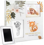 Baby Memory Book For Girl or Boy, Natural Baby Book from Birth, First Years Journal with Ink Pad, Baby Book Keepsake, New Moms, Essential Baby Items by Unknown