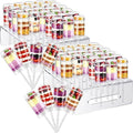 Geetery 62 Pcs Push up Cake Pop with Lids Push Cake Pop Containers by Geetery