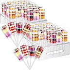 Geetery 62 Pcs Push up Cake Pop with Lids Push Cake Pop Containers by Geetery