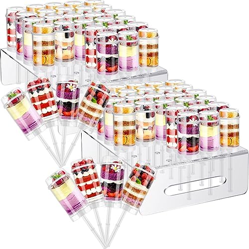 Geetery 62 Pcs Push up Cake Pop with Lids Push Cake Pop Containers by Geetery