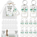 24 Sets Mallard Duck Baby Shower Bottle Openers Favors, Duck Hunting Baby Shower Bottle Openers Keychains Thank You Tags Organza Bags for Guest Gifts Souvenirs Duck Hunter Party Supplies by CORNERLACE