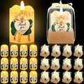 Tujoe 24 Pcs Baptism Party Favors Candles, LED Tea Lights Gift Boxes by Tujoe