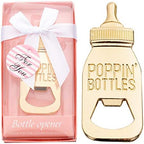 24 Packs Poppin Bottle Opener for Baby Shower Favors,Gifts,Decorations and Souvenirs for Guests by YKLIGTNPARTYFAVORS