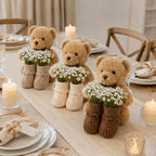 3 Set Bear Baby Shower Centerpieces Gender Reveal Decorations - Image 6