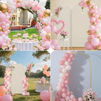 7.2FT Wedding Arch Cover – Stretchy Spandex Fabric Backdrop for Arch Stand - Image 2