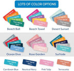 InchBug Personalized Name Label Combo Pack, 97-Piece, Beach Towel - Image 4