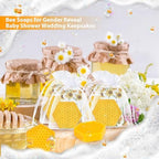 50 Set Bee Theme Baby Shower Soap Favors for Guests - Image 5