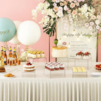 6 Pcs Clear Acrylic Boxes for Display as Buffet Risers and Stands, Food Risers for Party, Table, Stands, including 10", 9", 8.5", 8", 7.5", 6.8", (Large, 6Pcs, Clear) - Image 3