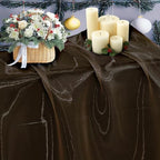 55 Yard Organza Fabric 44" Wide for Wedding Event Décor - Coffee by MDS