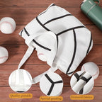 12 Pcs Volleyball Canvas Tote Bags for Kids Sports Party Favor - Image 4