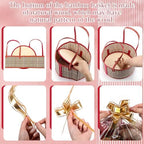 Reallnaive 12 Set Fall Thanksgiving Bamboo Empty Gift Basket - Image 3