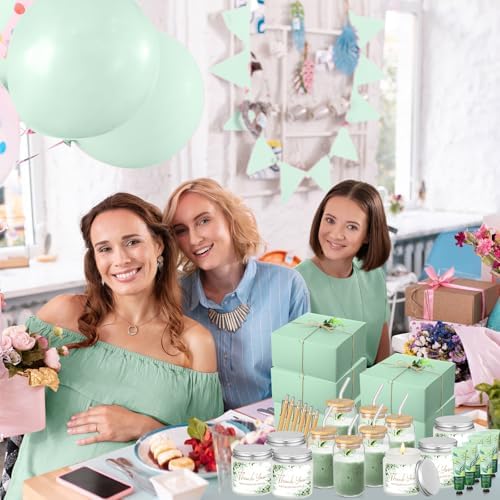 Reallnaive 43 Pcs Baby Shower Prizes for Game Winners Gifts, Green - Image 5