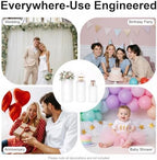 3PCS White Cylinder Pedestal Stands for Party Round Pedestal Display Plinth Pillars PVC Dessert Table Display for Wedding Birthday Party Art Decor (3PCS-Cylinder-3) - Image 5