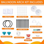 Balloon Arch Kit Stand for Birthday Decoration 8.2FT & 6FT - Image 3