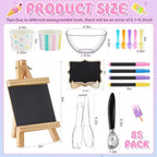 85 Pcs Ice Cream Bar Supplies Toppings Bar Kit for 30 Guests - Image 2
