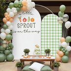 Moukeren a Little Sprout is on the Way Arch Backdrop Cover - Image 4