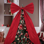 Wavwavw Giant Bow Big Wall Decor, Red, Polyester, Weeding - Image 7