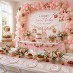 40 Guests Berry Sweet Baby Shower Plates and Napkins, Strawberry Party Set - Image 7