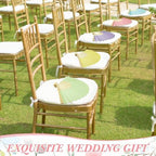 100 Pcs Wedding Folding Paper Fans for Guests Bamboo Folded Hand Fan with Gift Bags Vintage Paper Handheld Fans for Church Wedding Gift Bridal Shower Decorations (Pastel) - Image 4