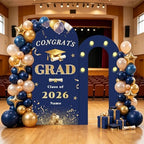 6FT Personalized Foam Arch Backdrop Board with Name, 6.6FT Custom Foam Arch Backdrop Board with Stand, Customized Decoration Gifts for Graduation Ceremony Party - Image 2