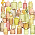 30 Pcs Colored Bud Vases Set, Baby Shower Decorations, Wedding Table Decor by ysnn