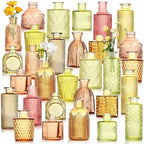 30 Pcs Colored Bud Vases Set, Baby Shower Decorations, Wedding Table Decor by ysnn