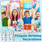 24 Pcs Penguin Birthday Party Favors Gift Cups Bulk 14 oz - Image 5