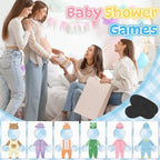 Booson 6 Set Baby Shower Games Blindfolded Feed Me - Image 7
