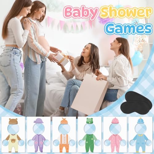 Booson 6 Set Baby Shower Games Blindfolded Feed Me - Image 7