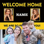 Custom Welcome Home U.S. Army/United States Military Banner, Sign(6x9ft) - Image 7