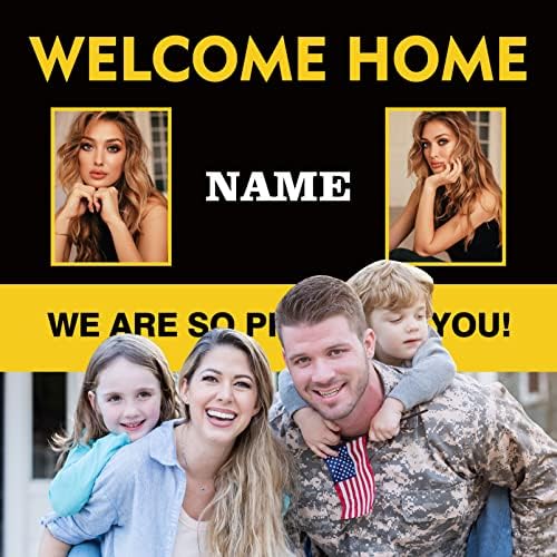 Custom Welcome Home U.S. Army/United States Military Banner, Sign(6x9ft) - Image 7