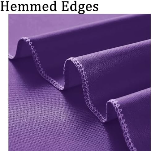 20ft x 10ft Wrinkle Free Purple Backdrop Curtains for Parties, Thick Polyester Backdrop Drapes 20x10ft for Mermaid Birthday Background Baby Shower Home Decor - Image 4