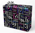 AOFUN Custom Wrapping Paper With Name Text Cute Gifts For Best Friends Wrapping Paper One Roll Anniversary Wrapping Paper For Men Multi Color 5 Rolls 58" x 23" by Unknown